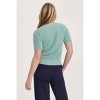 Women's Suzie Fuzzy Short Sleeve Sweater Top - Another Love - 3 of 4