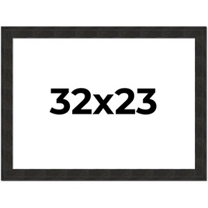 PosterPalooza | Contemporary Black Picture Frame - UV Acrylic, Backing Board, Hanging Hardware Included - 1 of 4