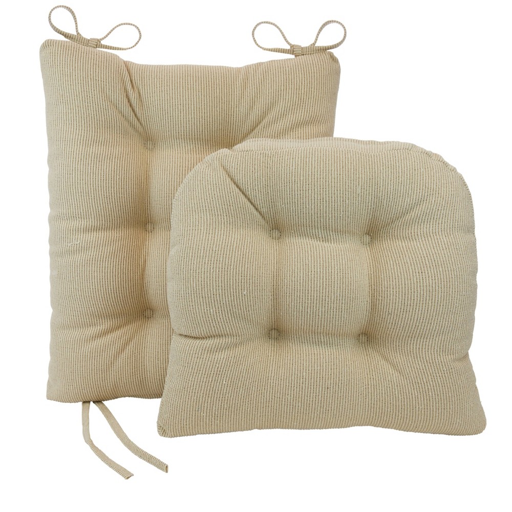 Photos - Pillow Gripper Jumbo Saturn Rocking Chair Cushion Set Include Seat and Back Cushi