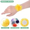 Unique Bargains Mesh Fabric Full Chiffon Flowers for DIY 12 Pcs - 2 of 4