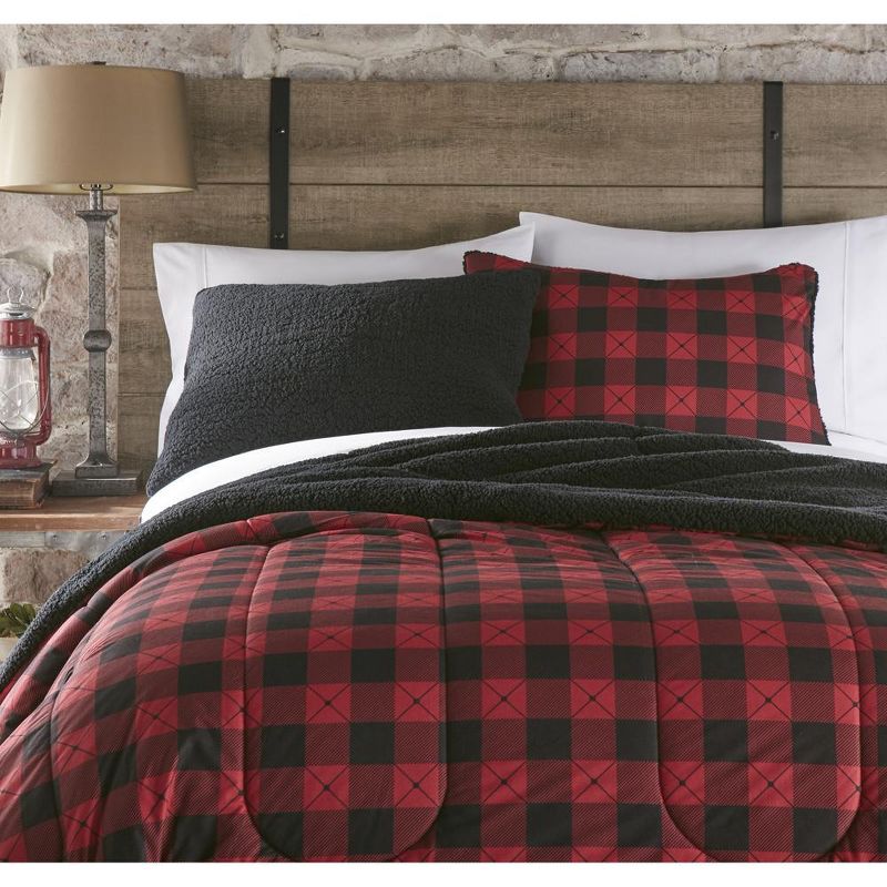 Shavel Home Products - Micro Flannel Reverse to  Comforter Set, 2 of 5