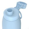 Hydrapeak 40oz Stainless Steel Double Walled Vacuum Insulated Water Bottle With Spill Proof Chug Lid (Cloud) - 4 of 4