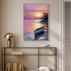 Art Remedy Quaint Sunset Shore Beach Life Inspired Wall Art Framed - 2 of 4