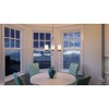 Urban Ambiance Luxury Contemporary Chandelier,  23"H x 21.75"W,  Polished Chrome Finish, UHP2298 - 2 of 4