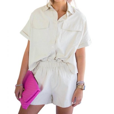 Women's Steal The Show Top and Short Set - Main Strip