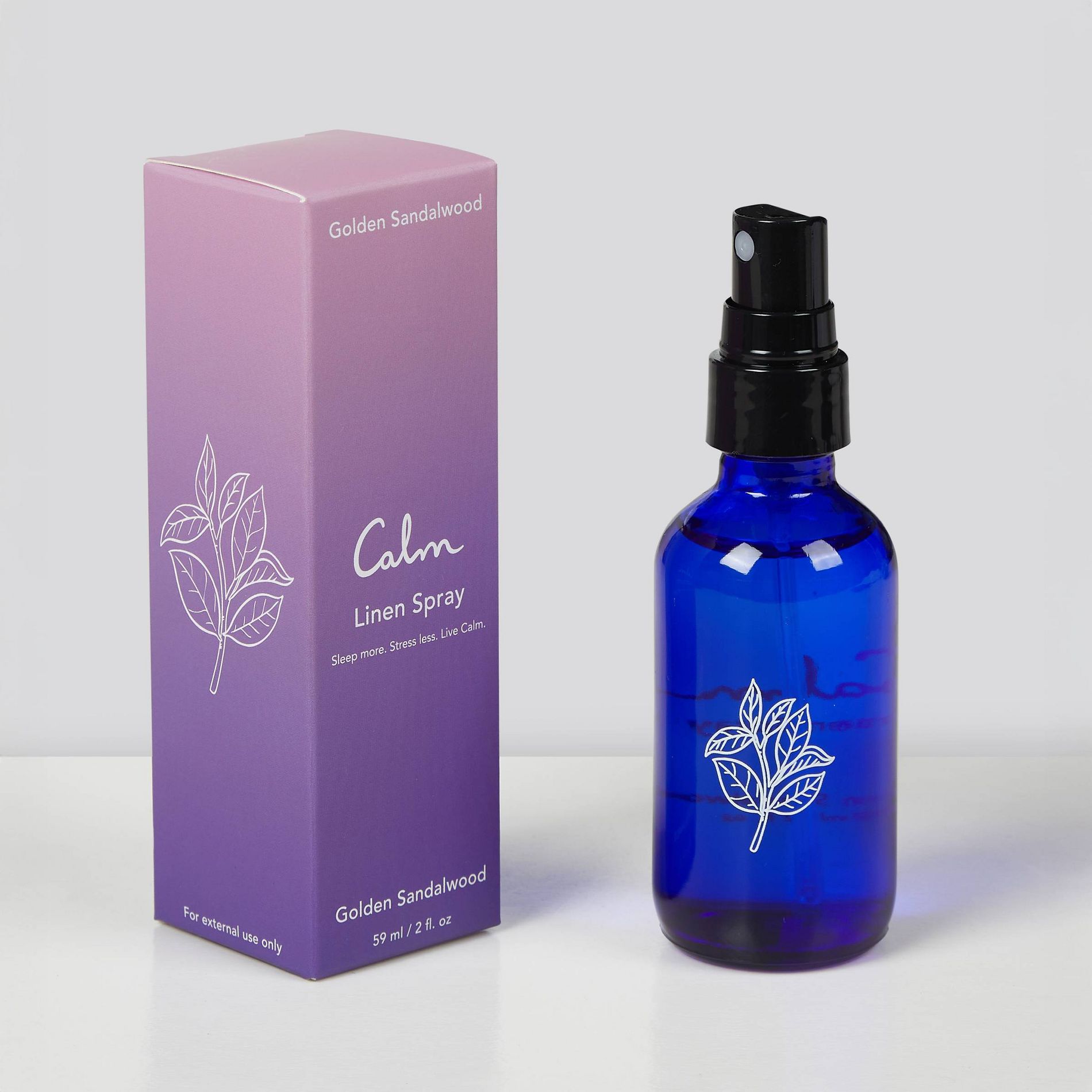 Calm Mist Aromatherapy Linen Sprays Sandalwood