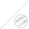 vidaXL Cable Trunking 1.2"x0.6" 32.8' PVC - 3 of 4