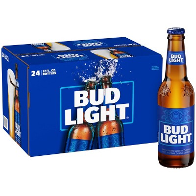 Bud Light Beer - 24pk/12 fl oz Bottles