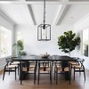DORESshop Industrial Black 1-Light Pendant Light with E26 Socket and Clear Glass Shade For Dining Room£¨No Bulbs Included£© - 4 of 4