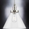 Urban Ambiance Luxury Traditional Pendant 12.5''H x 12''W,  Brushed Nickel Finish,  Pawtucket Collection, UHP3999 - 4 of 4