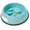 The Lakeside Collection Pawprint Slow Feed Dog Bowls - 2 of 2