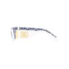 Dolce & Gabbana DG 4411 337119 Womens Rectangle Sunglasses White on Blue Maiolica 54mm - 3 of 3
