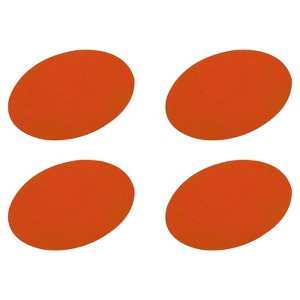 Unique Bargains Oval Elbow Knee Iron-on Repair Patches for Clothing 4 Pcs - 1 of 4