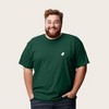 Dalix Ghost Embroidered Soft Cotton Short Sleeve T Shirt Mens - 3 of 4