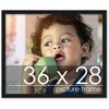 PosterPalooza | Classic Modern Black Picture Frame - UV Acrylic, Backing Board, Hanging Hardware Included - 2 of 4