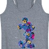Women's - Disney - Mickey Silhouette Expressive Pattern Graphic Racerback Tank - 2 of 4