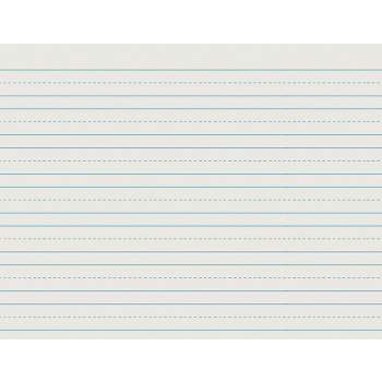 School Smart Skip-A-Line Ruled Writing Paper, 3/4 Inch Ruled Long Way, 11 x 8-1/2 Inches, 500 Sheets