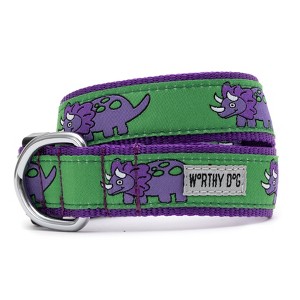 The Worthy Dog Triceratops Adjustable Dog Collar - 1 of 3