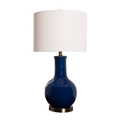 navy bedside lamp