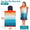 SUN CUBE Lightweight Kids Towel Changing Swim Robe Surf Beach Towel, Quick Dry Microfiber Hooded for Boys Girls 3-7 Years - 3 of 4