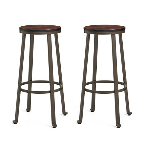 Round metal best sale bar stools