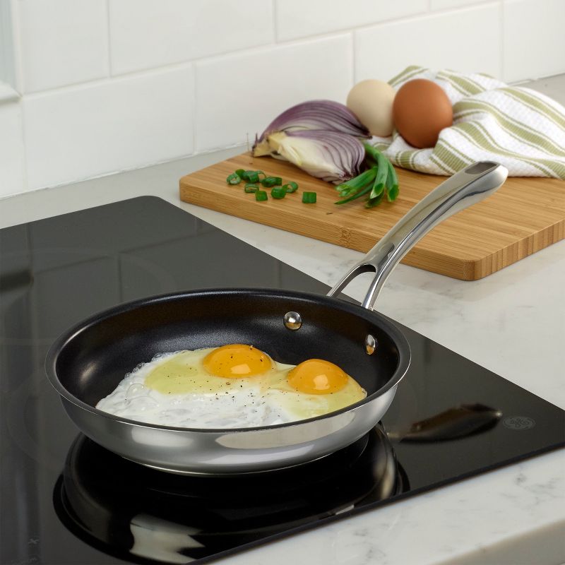 Cuisinart Classic 8&#34; Stainless Steel Non-Stick Skillet-8322-20NS, 5 of 6