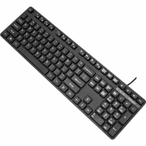 Targus Full-Size Antimicrobial Wired Keyboard - image 1 of 4