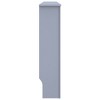 vidaXL Radiator Cover Anthracite 67.7"x7.5"x32.1" MDF - 4 of 4