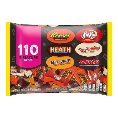 Hershey's Halloween Minatures Assortment Laydown Bag - 32.1oz/110ct