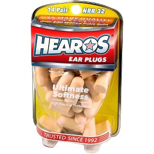 Hearos Ultimate Softness Series Earplugs, 14-Pairs - 1 of 1