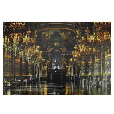 Northlight LED Lighted Famous Paris Opera House France Grand Foyer Canvas Wall Art 15.75" x 23.5"