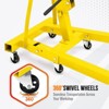 2 Ton Engine Hoist with Lever Stabilizer, Foldable Cherry Picker Shop Crane, 4400 lbs Hydraulic Engine Crane Leveler for Auto Repair, Motors, Loading - 4 of 4