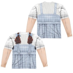 Men's The Wizard Of Oz Dorothy Costume Long Sleeve Costume T-Shirt - 1 of 4