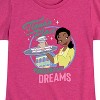 Girls' - Disney Princess - Tianas Place Fitted Short Sleeve Graphic T-Shirt - 2 of 4