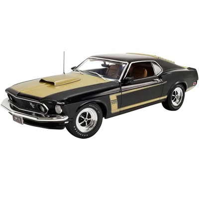 1969 Ford Mustang Boss 429 Semon "Bunkie" Knudson's Prototype Black & Gold Ltd Ed to 1500 pieces 1/18 Diecast Model Car by ACME