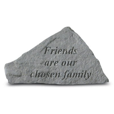 Kay Berry - Inc. 71520 Friends Are Our Chosen Family - Garden Accent - 5 Inches x 2.75 Inches