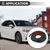 Unique Bargains Universal Car Weatherstrip Self Adhesive 20Ftx0.47" D-Shape EPDM - 3 of 4