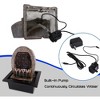 Decorative Tabletop LED Water Fountain for Soothing Ambiance with Calming Water Flow, Indoor/Outdoor Use, Elegant Black Design - 3 of 4