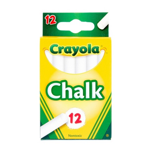 Crayola 12ct Chalk White : Target