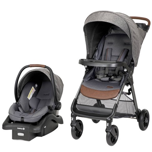 Safety 1st Smooth Ride DLX Travel System - Smoked Pecan