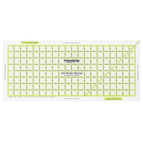 Omnigrid 6 X 24 Rectangle Quilting And Sewing Ruler : Target