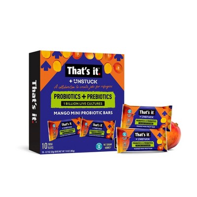 That's It Probiotic Minis Mango - 10ct/7oz
