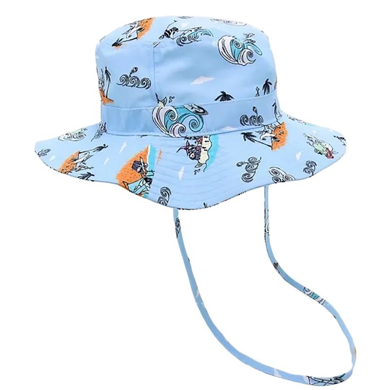 Disney Nightmare Before Christmas Pineapple Jack Adult Summer Bucket Sun Hat Blue, 1 of 5