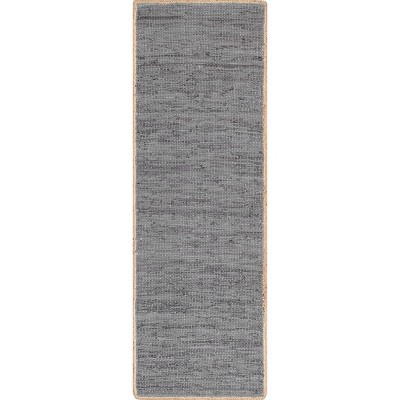 Nuloom Sabby Hand Woven Leather Flatweave Indoor Area Rug