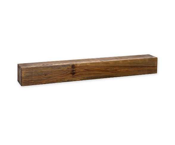 Rustic Wooden Shelf / Wood Floating Shelves - Plow & Hearth