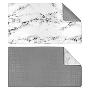 OPUX Anti Fatigue Kitchen Floor Mat, Reversible Waterproof Non Slip Comfort Pad Office Home - 1 of 4