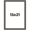 PosterPalooza | Deco Black Picture Frame - UV Acrylic, Foam Board Backing, Hanging Hardware - 2 of 4
