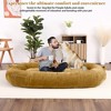 WhizMax Human Sized Dog Bed for People Adults, 71"x48"x14" Giant Pet Bed for Humans, Large Bean Bag Napping Dog Bed with Removable Cover - 2 of 4