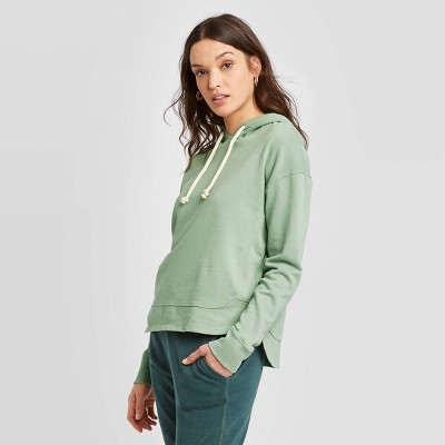 target green hoodie