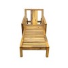 Grungis Outdoor Lounge Chairs with 3 Level of Adjustable Backrest,Cozy Patio Chaise Lounges,Tanning Chairs for Poolside,Backyard - 4 of 4